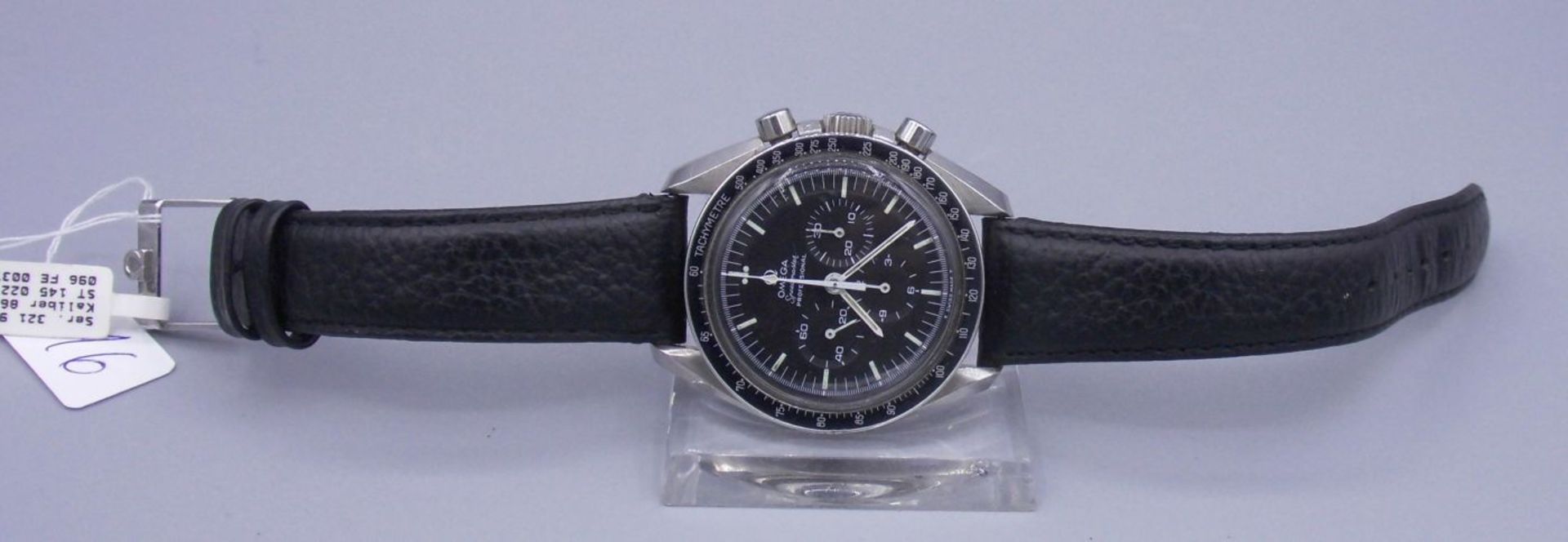 VINTAGE ARMBANDUHR / CHRONOGRAPH: OMEGA SPEEDMASTER PFROFESSIONAL - "MOONWATCH" / wristwatch, - Bild 3 aus 10