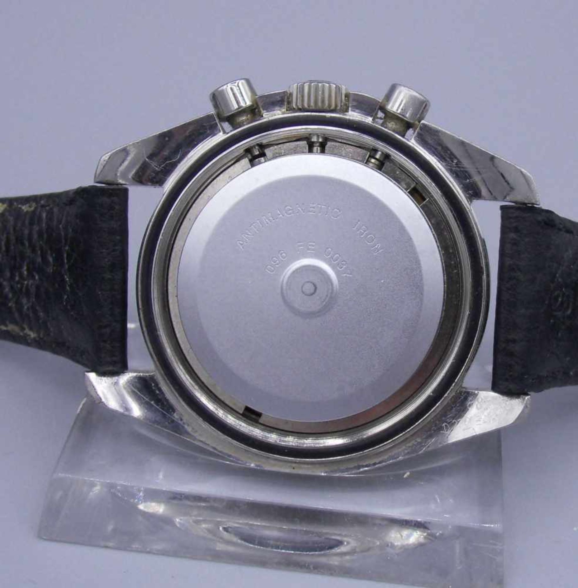 VINTAGE ARMBANDUHR / CHRONOGRAPH: OMEGA SPEEDMASTER PFROFESSIONAL - "MOONWATCH" / wristwatch, - Bild 8 aus 10