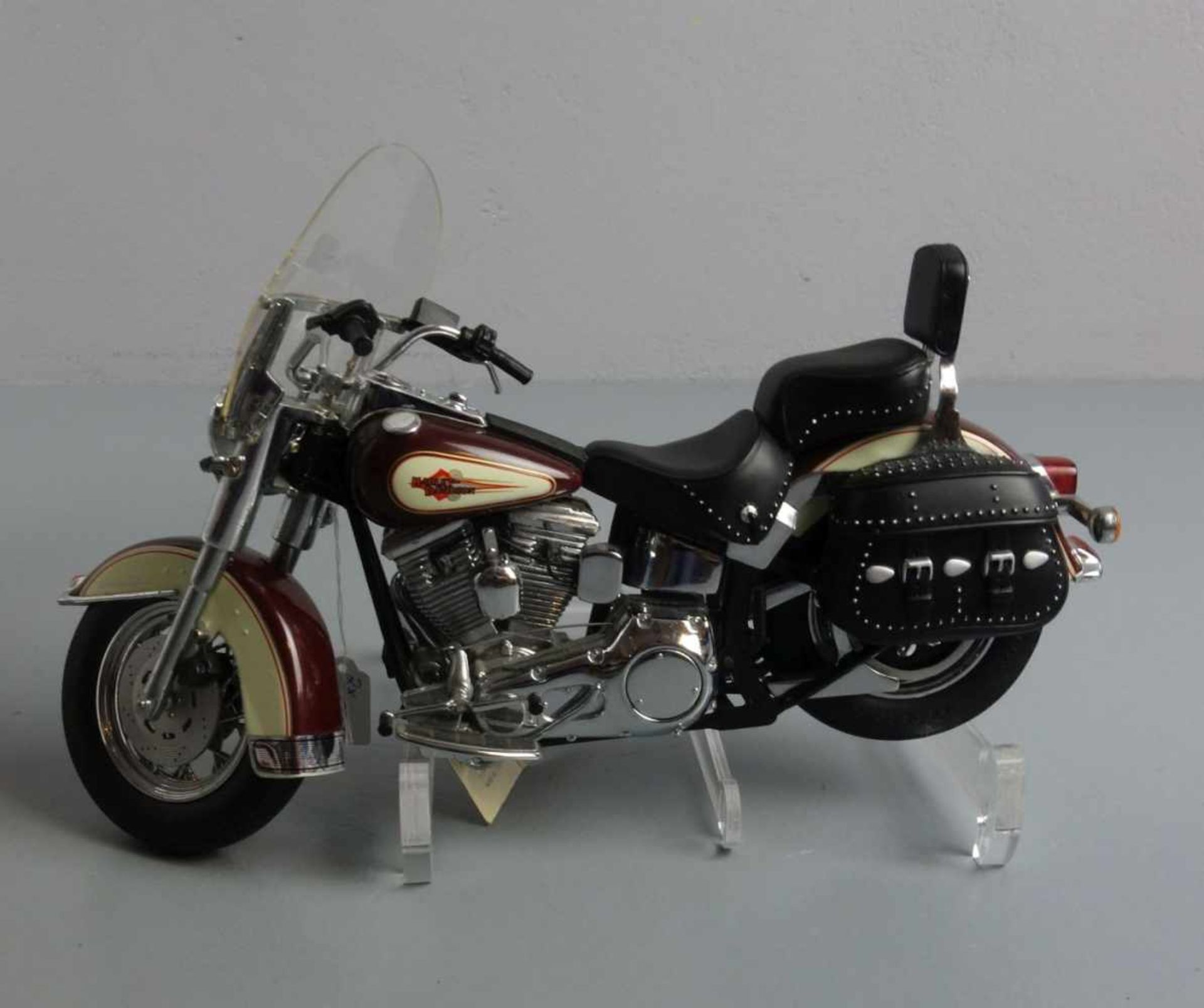HARLEY DAVIDSON - MOTORRAD - MODELL: Franklin Mint Precision Models "Harley Davidson Heritage - Image 3 of 4