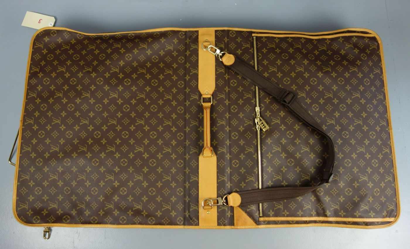 LOUIS VUITTON VINTAGE KLEIDERSACK / REISE - ANZUGSACK, Manufaktur Louis Vuitton Malletier S. A., - Image 2 of 8