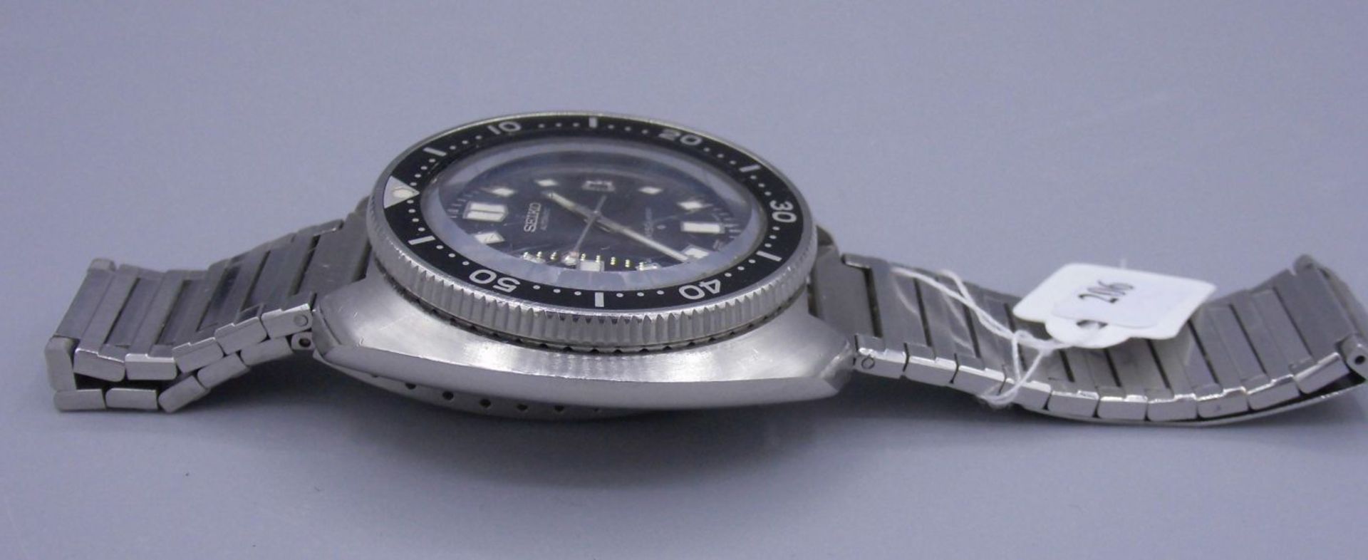 VINTAGE ARMBANDUHR / TAUCHERUHR: SEIKO / divers wristwatch, Automatik-Uhr, 1974, Japan, Stahlgehäuse - Bild 5 aus 7