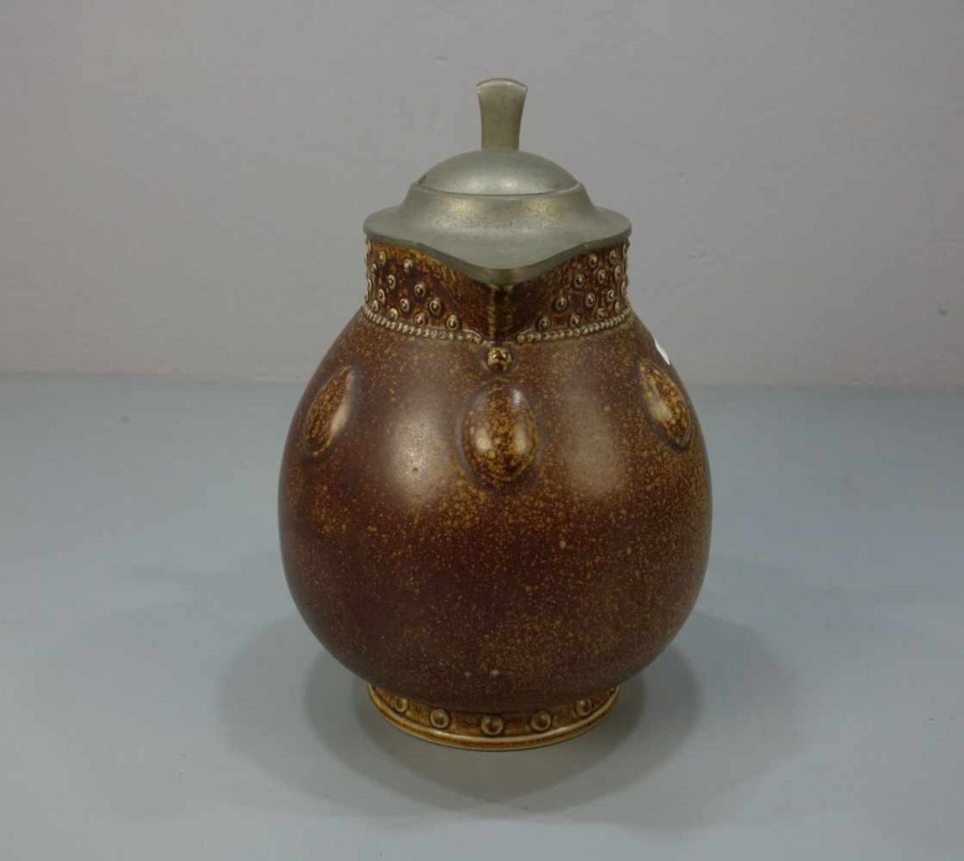 JUGENDSTIL KRUG / KANNE / art nouveau ceramic jug, Keramik, Manufaktur Reinhold Merkelbach, - Image 2 of 5