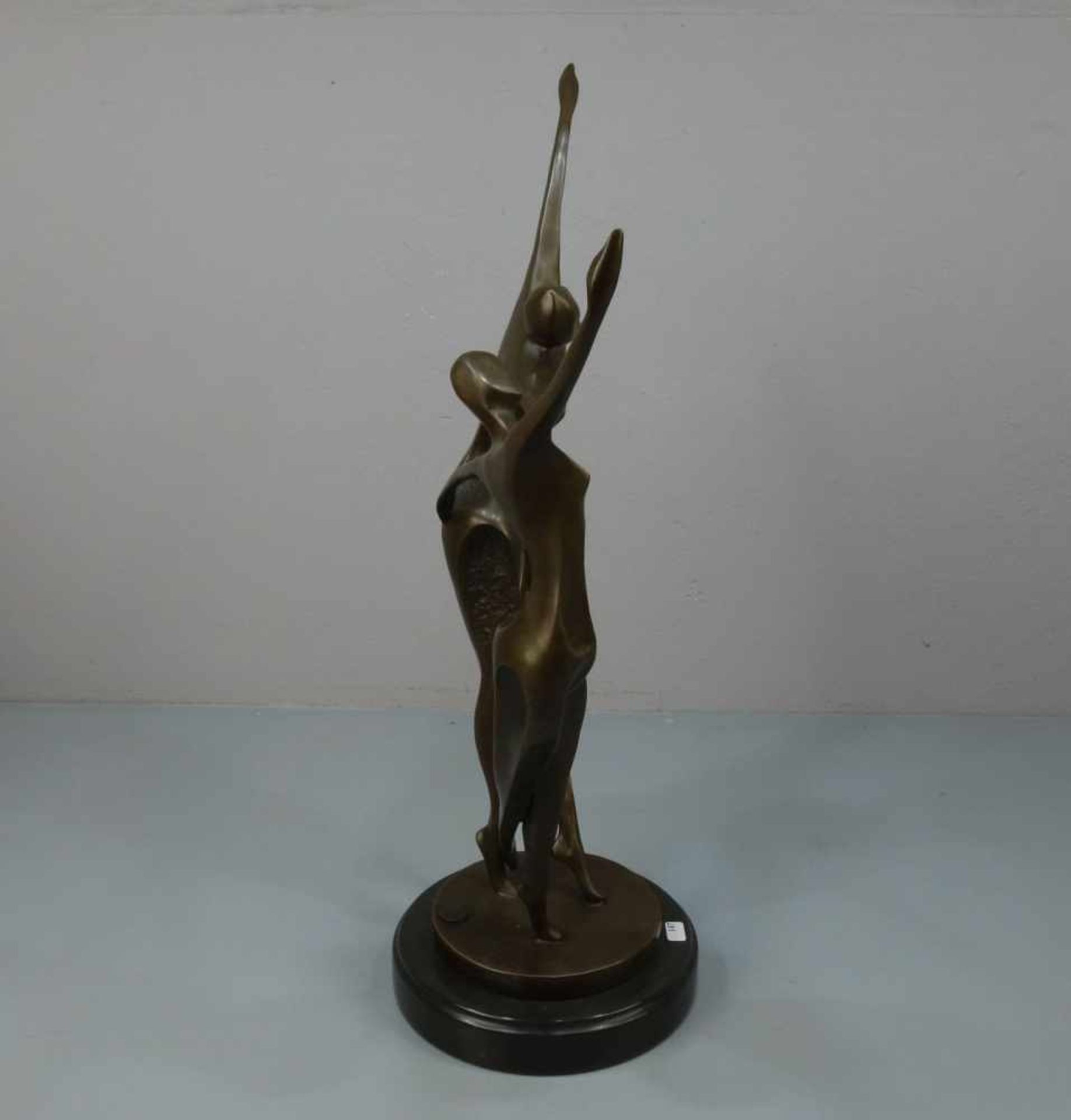 LOPEZ, MIGUEL FERNANDO (auch Milo, geb. 1955 in Lissabon), Skulptur / sculpture: "Tanzendes Paar", - Bild 4 aus 6