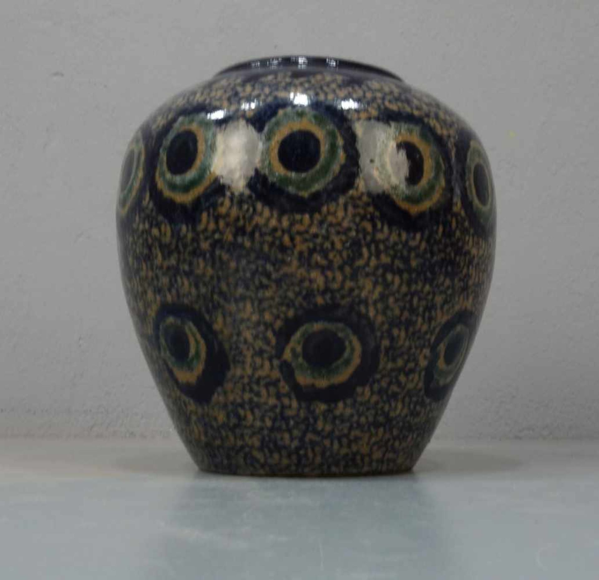 FRIEDRICH FETERSEN (Hockerup/Nordschleswig 1880-1915 Weiskirchen /Saargebiet) JUGENDSTIL - VASE, - Bild 3 aus 5