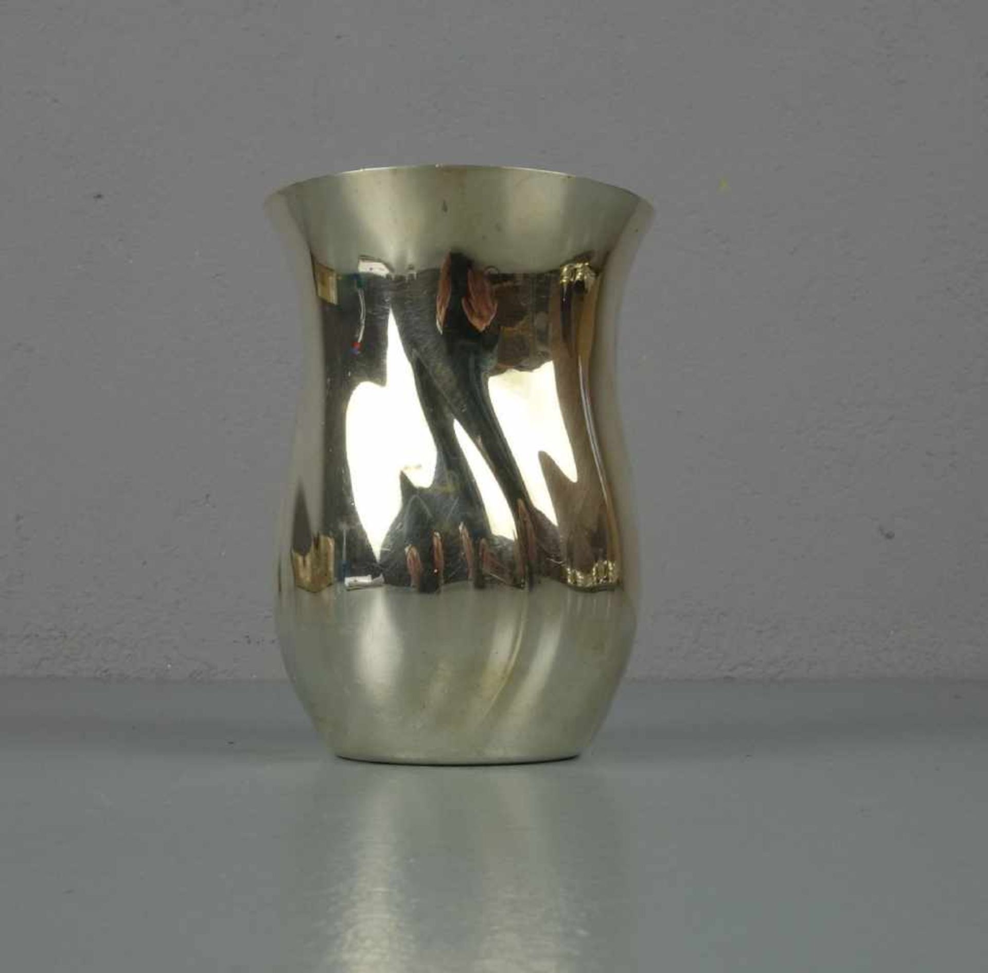 VASE, 800er Silber (115 g), gepunzt mit Halbmond, Krone, Feingehaltsangabe und Manufakturpunze Jakob - Image 2 of 4