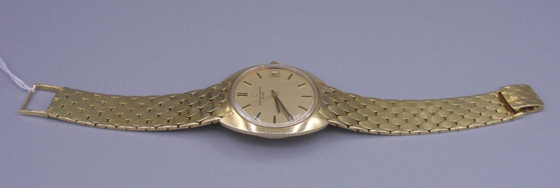 ETERNA HERRENARMBANDUHR "Eterna Matic 3003 Schweiz" / wristwatch, 1960er / 1970er Jahre, - Image 2 of 7