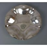 ART DÉCO - SCHALE / plated bowl, versilbertes Metall, WMF - Württembergische Metallwarenfabrik,