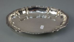 SCHALE / silver bowl, deutsch, 835er Silber, 267 Gramm. Manufaktur Wilhelm Binder / Schwäbisch