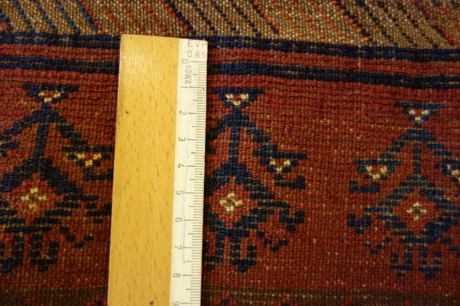 SELTENER KLEINER TEPPICH / ERSARI / carpet, Turkmenen / Westturkestan, wohl 2. H. 19. Jh., wohl - Image 12 of 12
