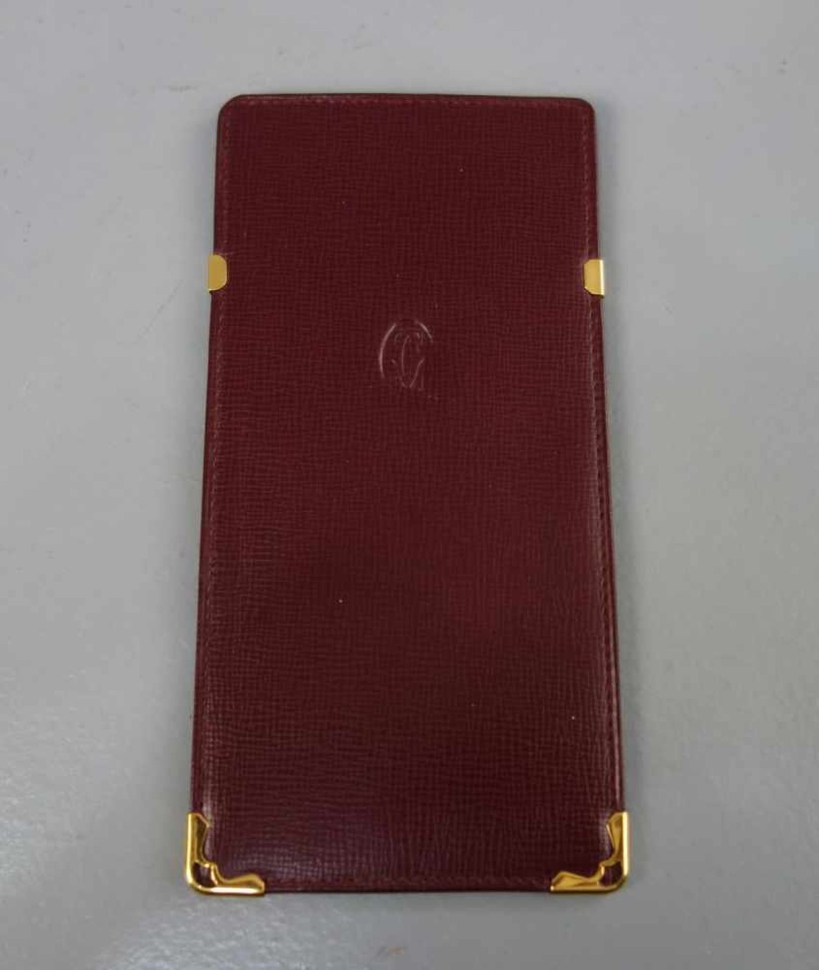 CARTIER BRILLENETUI / BRILLEN EINSTECK-ETUI, wohl 1970er / 1980er Jahre, Must de Cartier / Paris.