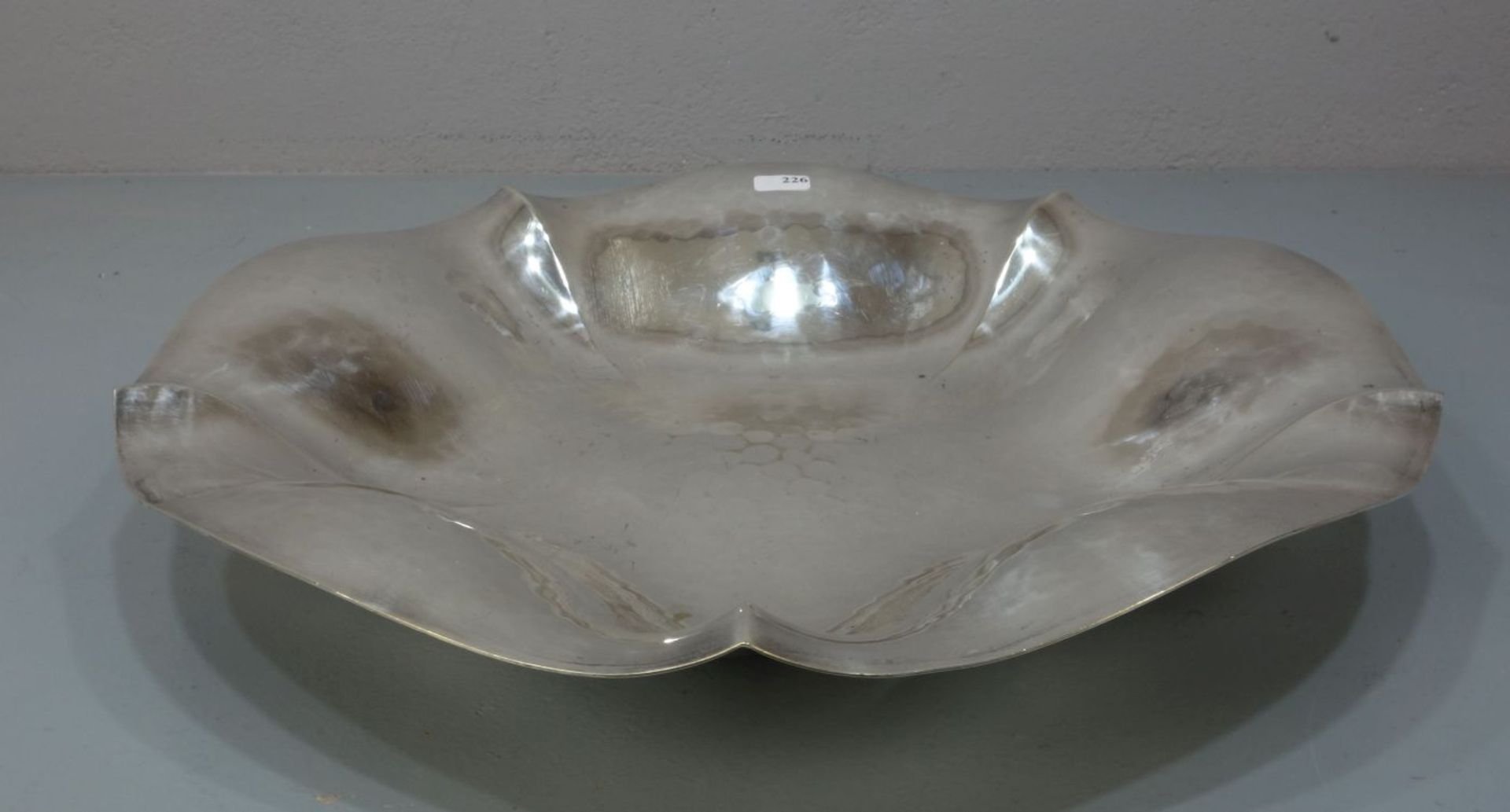 ART DÉCO - SCHALE / plated bowl, versilbertes Metall, WMF - Württembergische Metallwarenfabrik, - Image 2 of 4