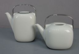 KAFFEEKANNE UND TEEKANNE / coffeepot and teapot, Porzellan, Manufaktur Rosenthal, studio-linie.