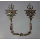 BERBER-SCHMUCK: PRACHTFIBELN / oriental jewellery, Taliouline / Qurzazata, Marokko, Silber und