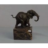 LOPEZ, MIGUEL FERNANDO (auch Milo, geb. 1955 in Lissabon), Skulptur / sculpture: "Elefant",