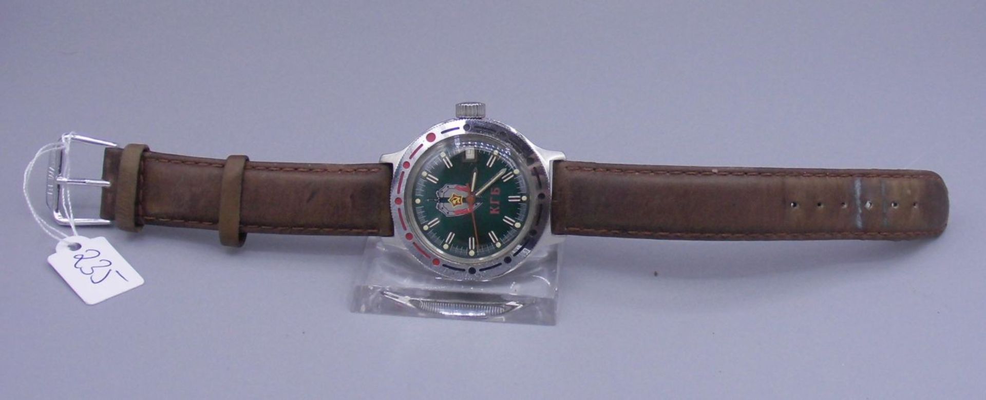 VINTAGE ARMBANDUHR / TAUCHERUHR / RUSSISCHE UHR: AMPHIBIA / wristwatch, Automatik-Uhr, AMPHIBIA " - Image 2 of 5