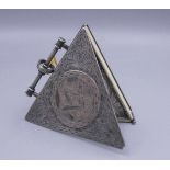 FREIMAUERER UHR / masonic pocketwatch, Ende 19. Jh. / Anfang 20. Jh.. Taschenuhr / Anhängeruhr im