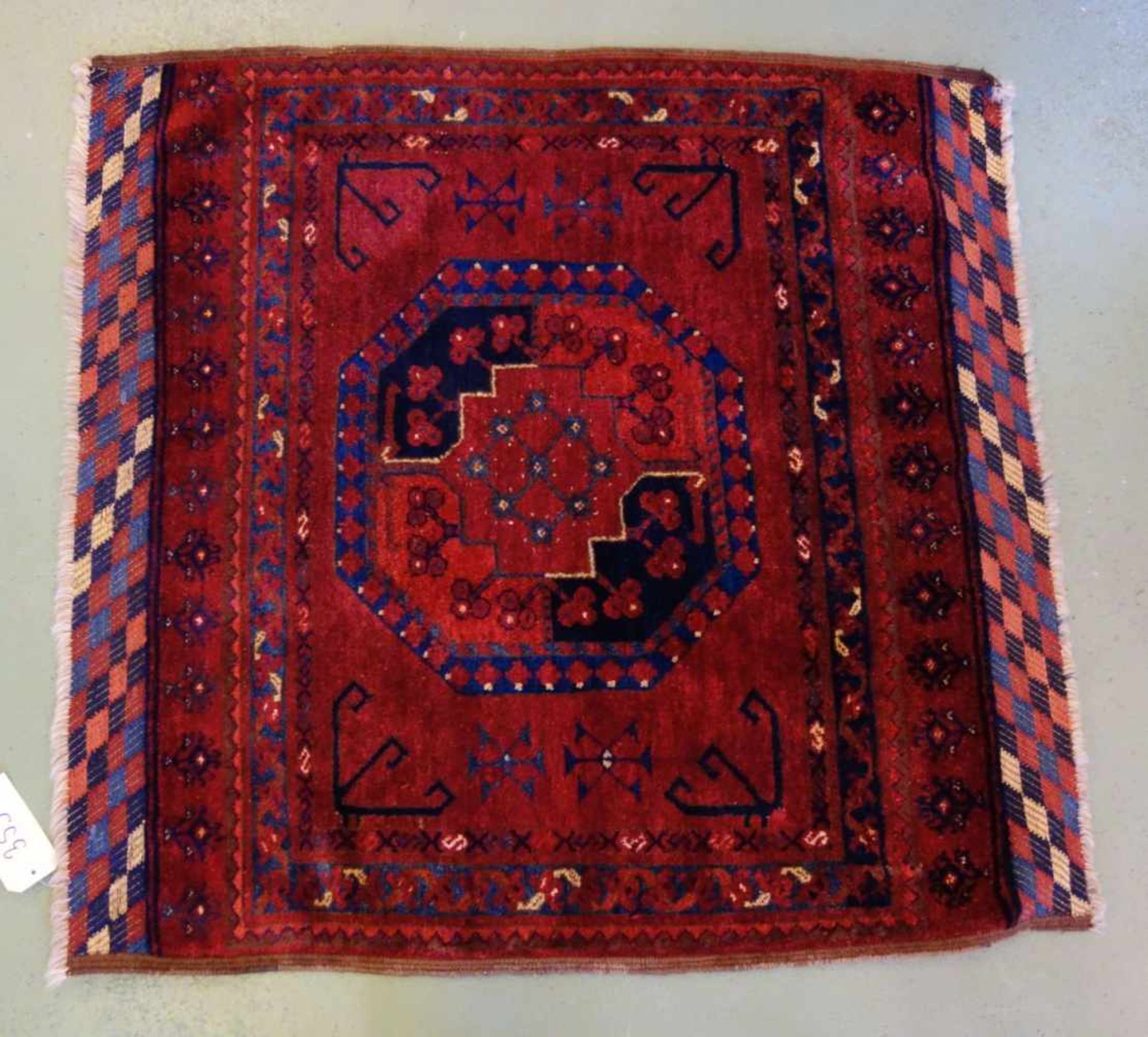 SELTENER KLEINER TEPPICH / ERSARI / carpet, Turkmenen / Westturkestan, wohl 2. H. 19. Jh., wohl - Image 2 of 12