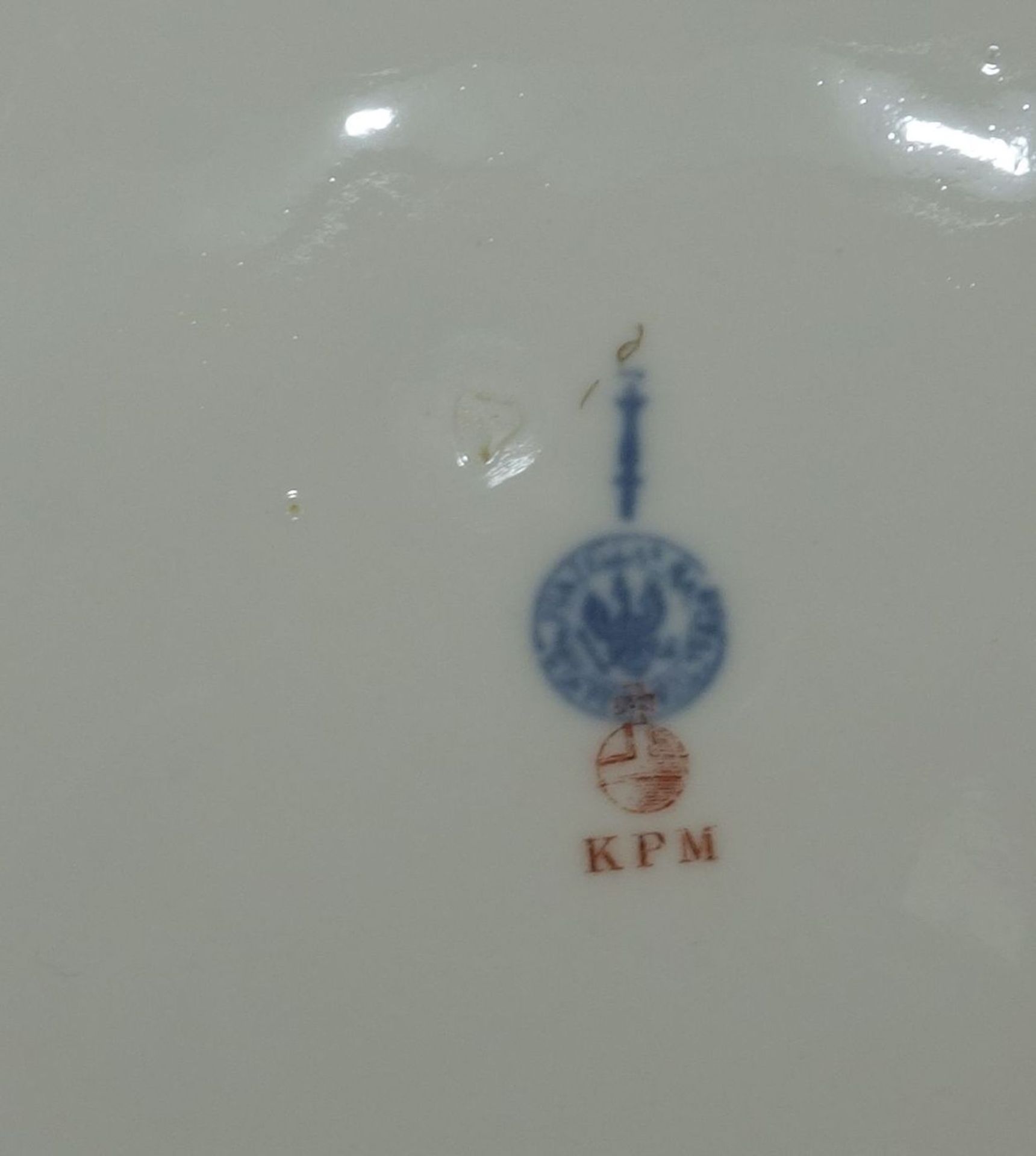 2 SCHALEN / bowls, Porzellan, KPM - Königliche Porzellanmanufaktur Berlin, unterglasurblaue - Image 2 of 4