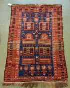 SCHIRWAN SAF / SCHIRWAN-TAKHTE / TACHTE-SCHIRWAN / FAMILIENGEBETSTEPPICH / praying rug, wohl 2. H.