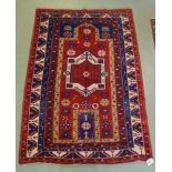 FACHRALO GEBETSTEPPICH / GEBETSKAZAK / prayer rug, Südkaukasus / Fachralo Kazak (Fachraly Kasak),