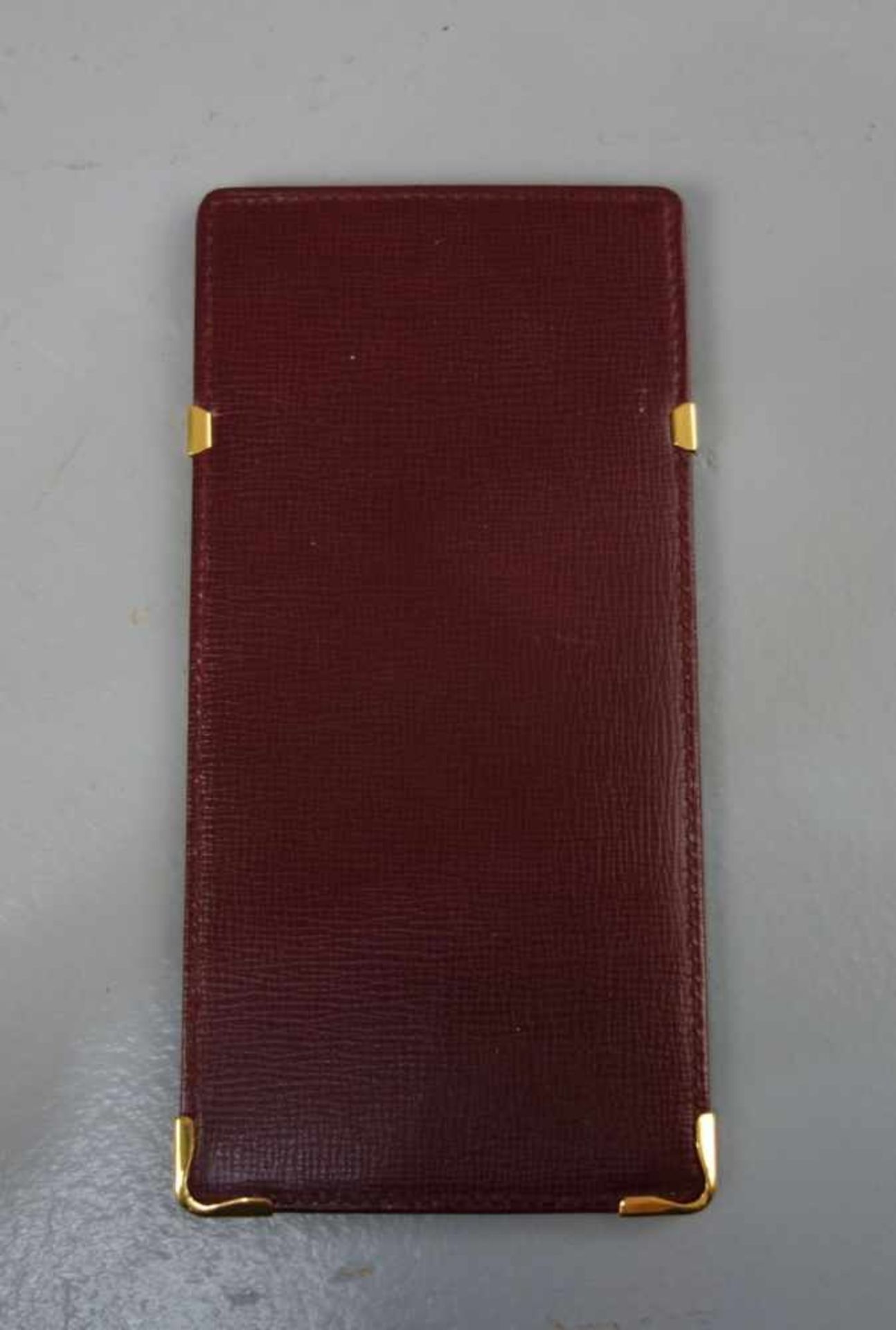 CARTIER BRILLENETUI / BRILLEN EINSTECK-ETUI, wohl 1970er / 1980er Jahre, Must de Cartier / Paris. - Bild 2 aus 4