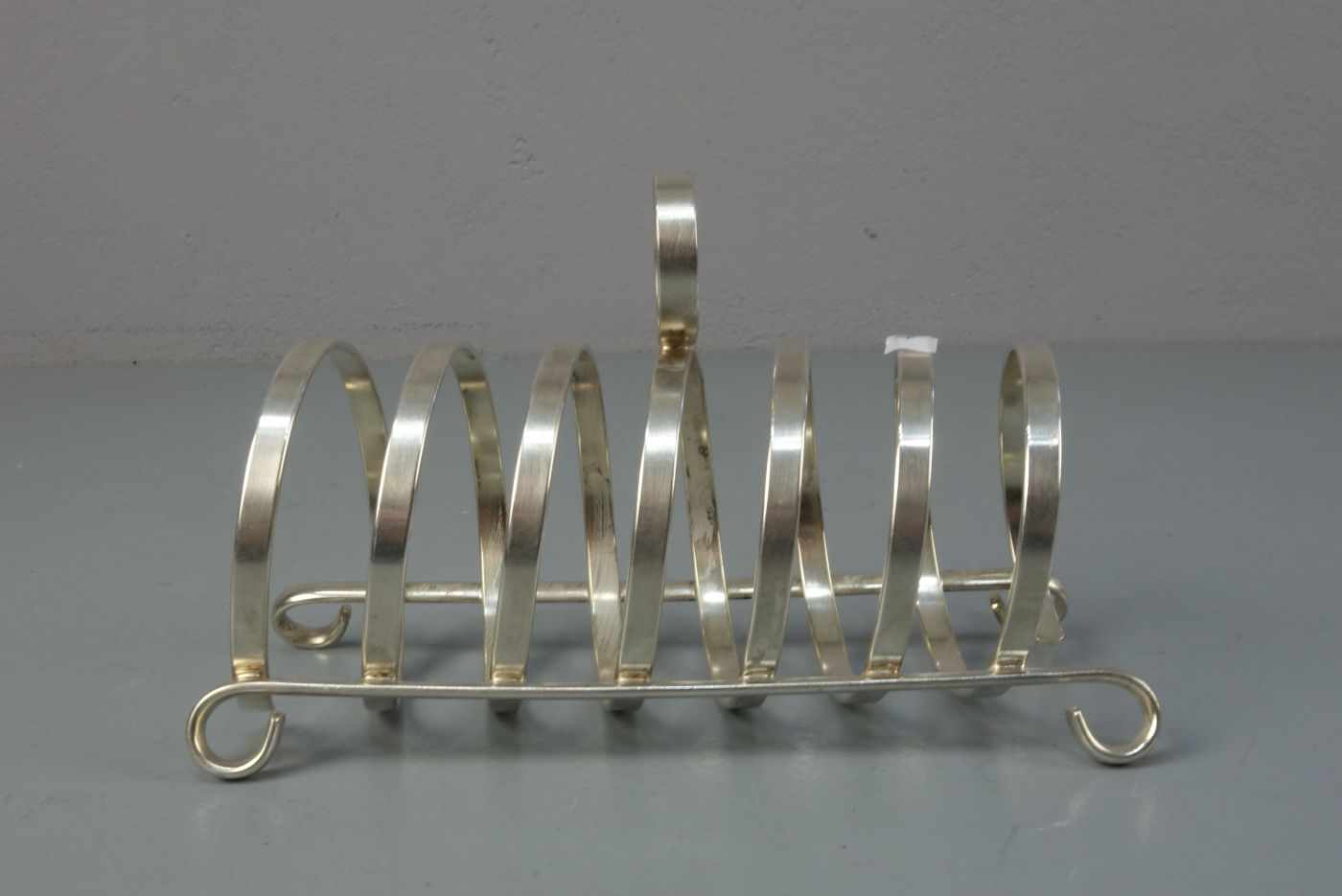 VERSILBERTER TOASTSTÄNDER / plated toastrack, WMF - Württembergische Metallwarenfabrik,