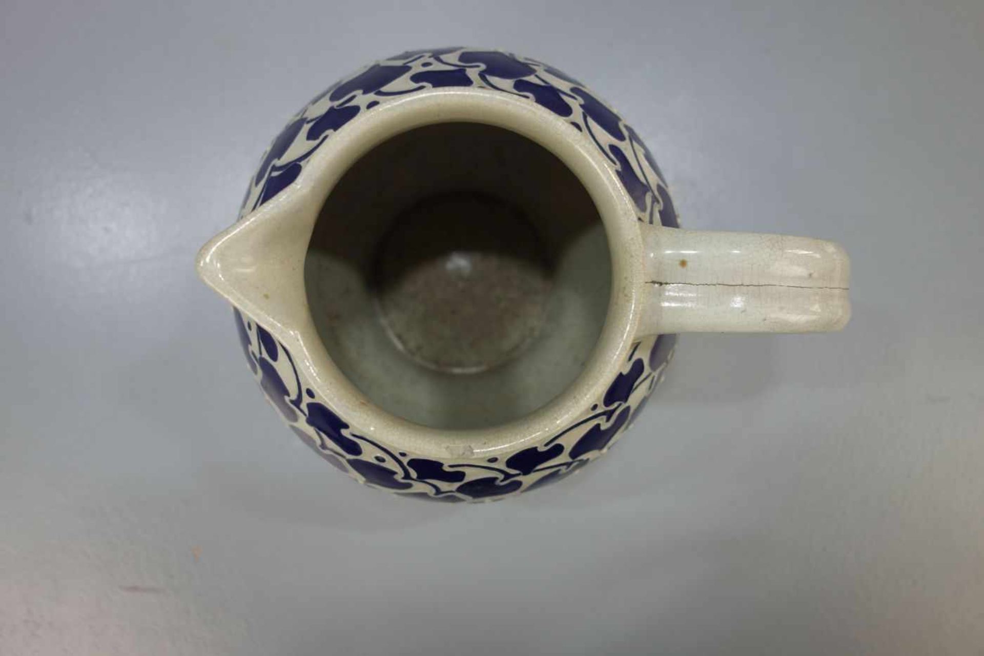 PAAR JUGENDSTIL KRÜGE / KANNEN unterschiedlicher Größe / art nouveau ceramic jugs, Keramik, - Image 5 of 5