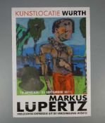 MARKUS LÜPERTZ - PLAKAT: "Kunstlocatie Würth, Markus Lüpertz, Veelzijdige Expressie uit de