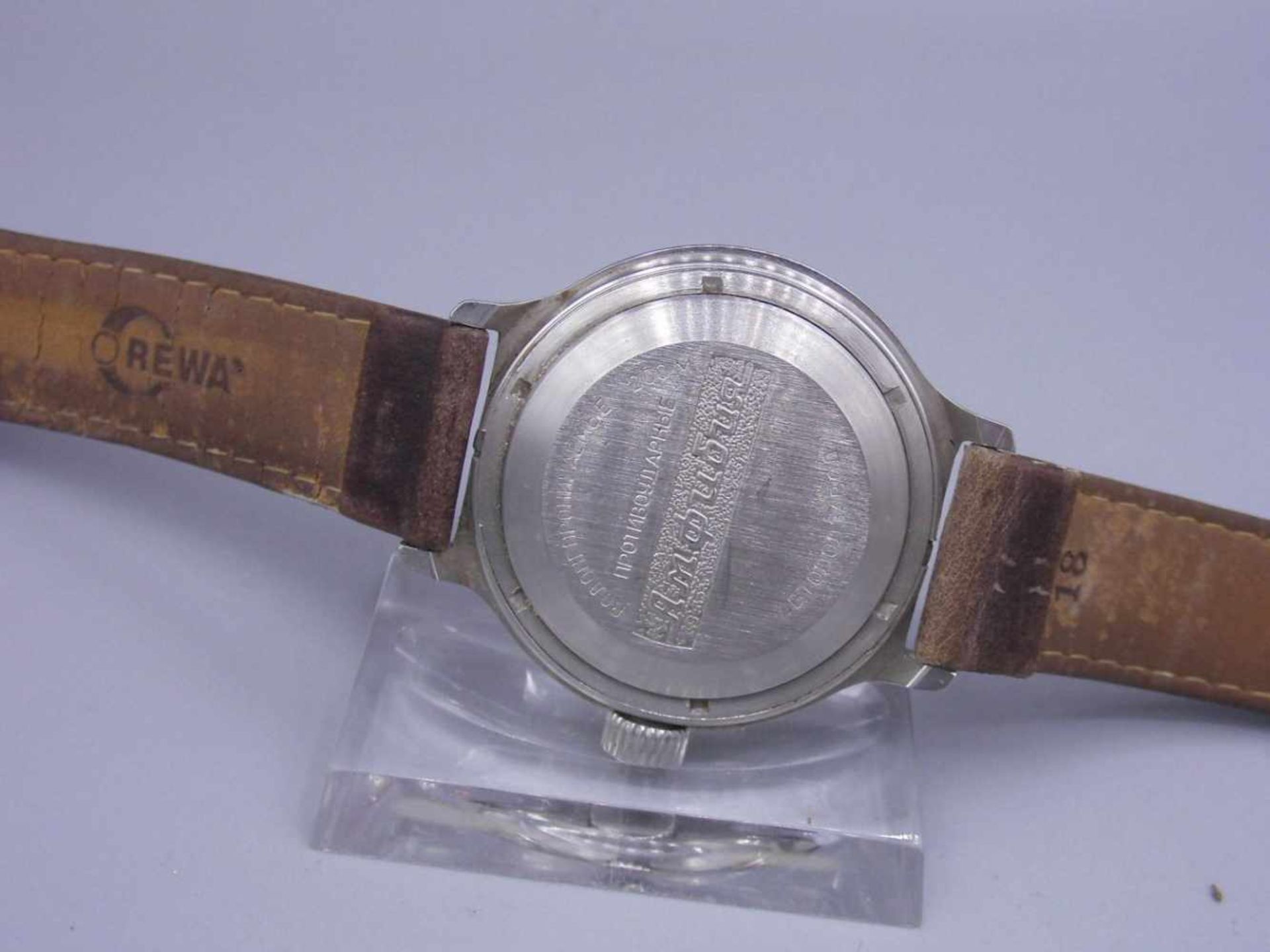 VINTAGE ARMBANDUHR / TAUCHERUHR / RUSSISCHE UHR: AMPHIBIA / wristwatch, Automatik-Uhr, AMPHIBIA " - Image 5 of 5