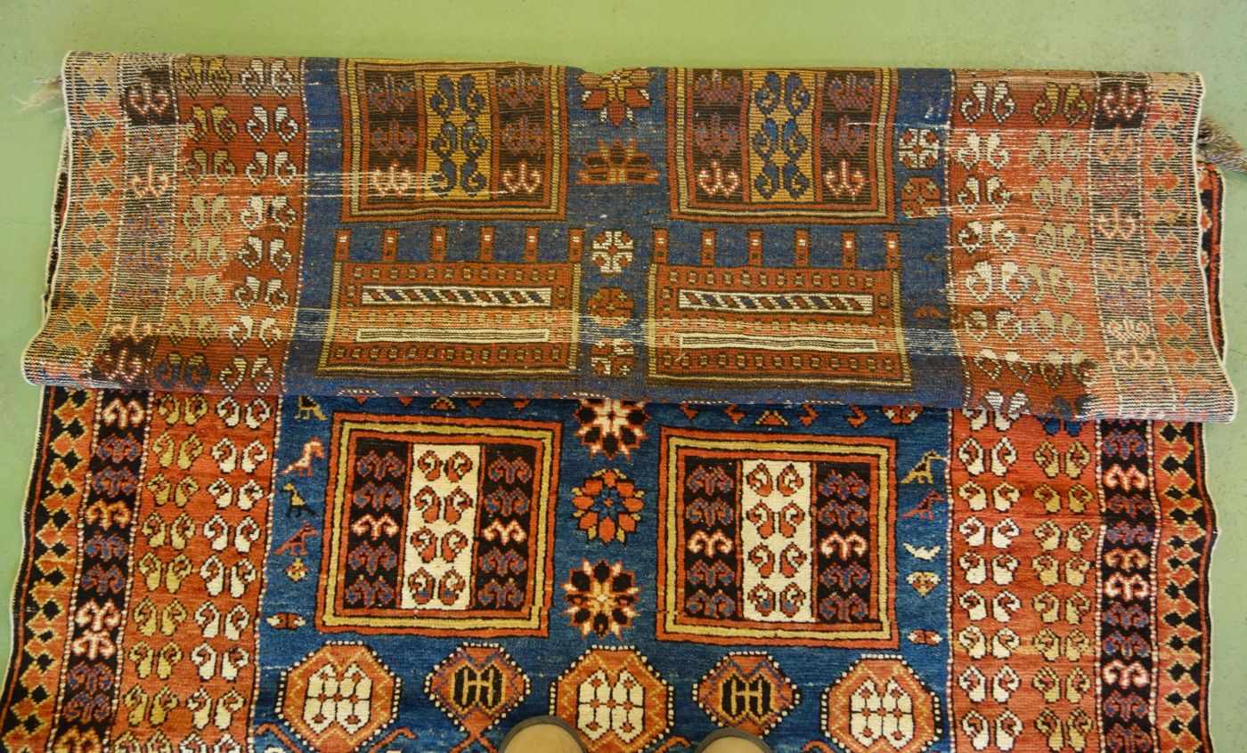 SCHIRWAN SAF / SCHIRWAN-TAKHTE / TACHTE-SCHIRWAN / FAMILIENGEBETSTEPPICH / praying rug, wohl 2. H. - Image 10 of 21