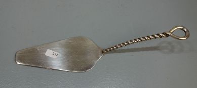 TORTENHEBER / KUCHENHEBER / cake server, deutsch, 800er Silber, 94 Gramm. Gemarkt mit