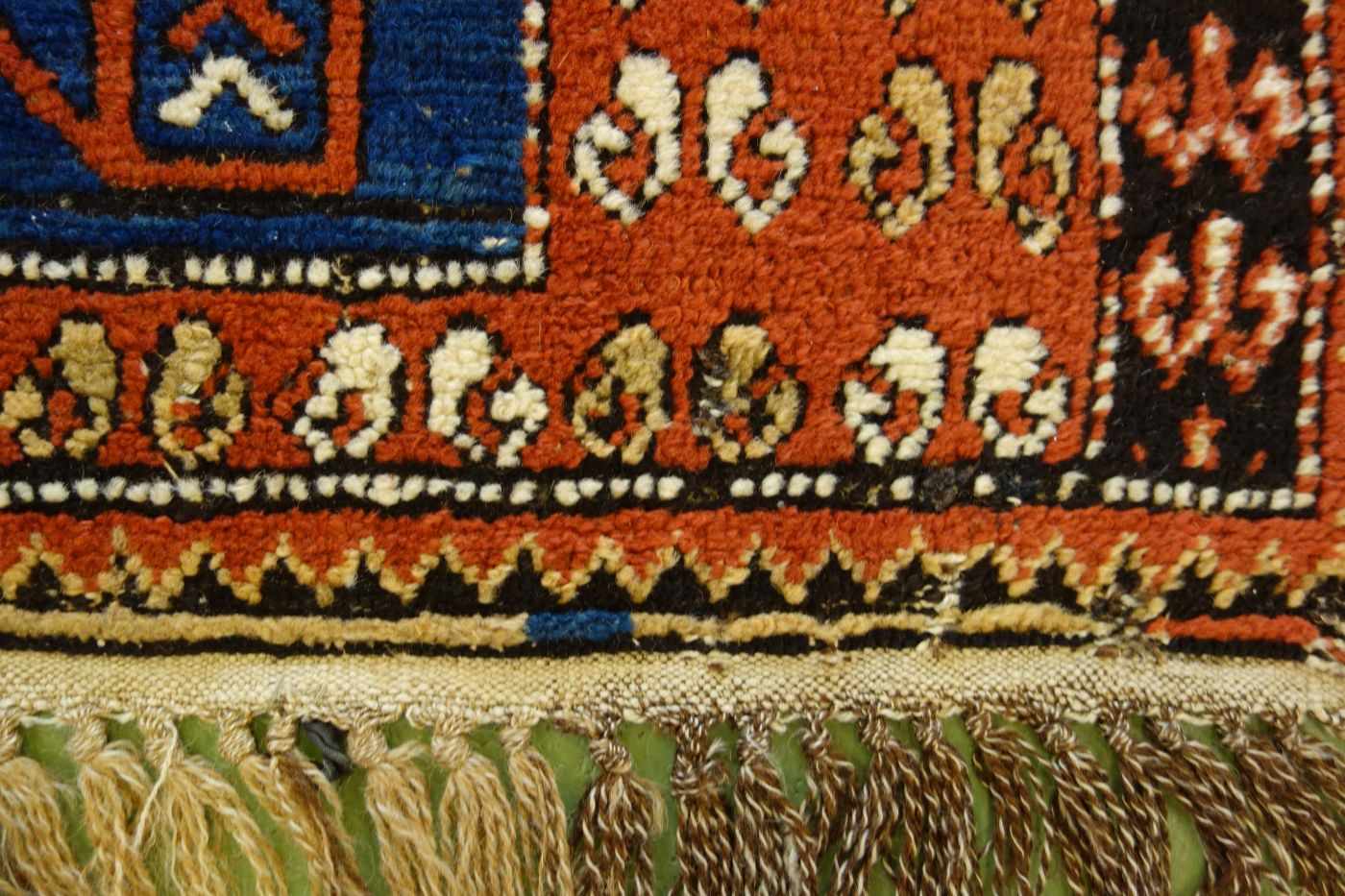 SCHIRWAN SAF / SCHIRWAN-TAKHTE / TACHTE-SCHIRWAN / FAMILIENGEBETSTEPPICH / praying rug, wohl 2. H. - Image 16 of 21