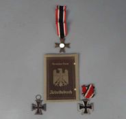 KONVOLUT MILITARIA UND ORDEN / EHRENZEICHEN / mixed lot of militaria, Kaiserreich und "Drittes