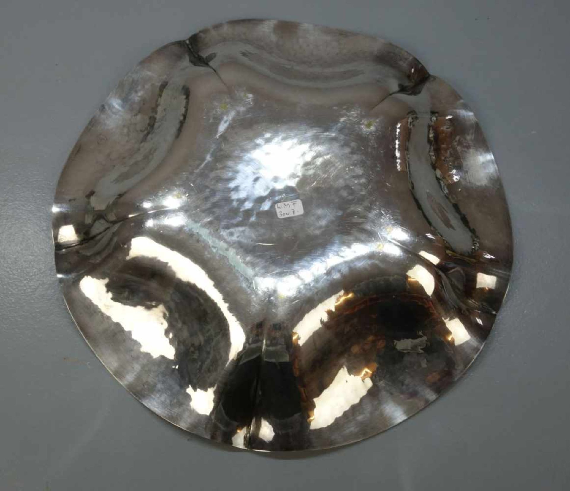 ART DÉCO - SCHALE / plated bowl, versilbertes Metall, WMF - Württembergische Metallwarenfabrik, - Image 3 of 4