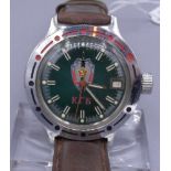 VINTAGE ARMBANDUHR / TAUCHERUHR / RUSSISCHE UHR: AMPHIBIA / wristwatch, Automatik-Uhr, AMPHIBIA "