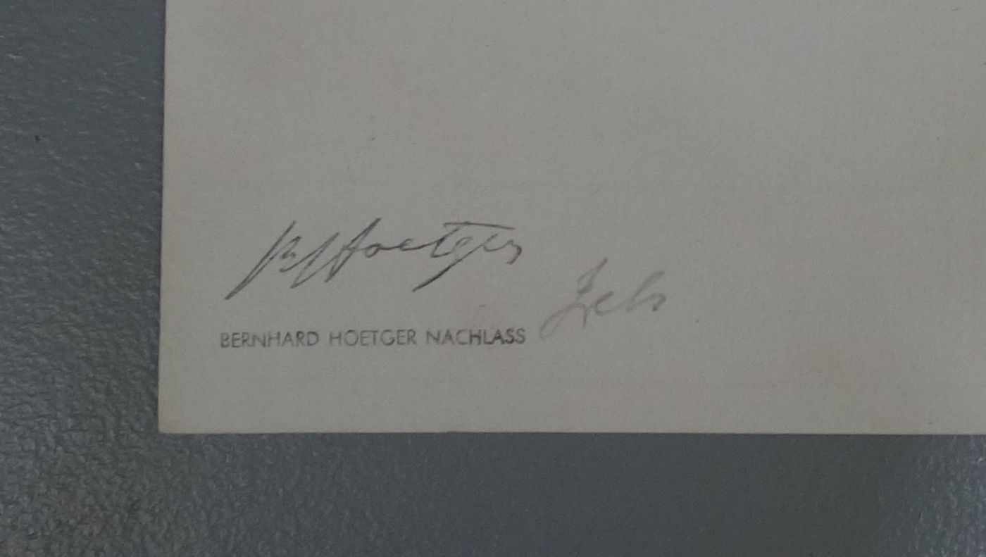 HOETGER, BERNHARD (Hörde / Dortmund 1847-1949 Interlaken / Schweiz), Holzschnitt / wood cut: " - Image 4 of 4