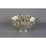 OVALE ANBIETSCHALE / OBSTSCHALE / TRAUBENSCHALE / silver fruit bowl, 900er Silber, 691 Gramm,