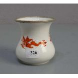 VASE, Porzellan, Manufaktur Meissen, unterglasurblaue Schwertermarke, Marke ab 1934 (1. Wahl).