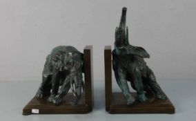 LOPEZ, MIGUEL FERNANDO (auch Milo, geb. 1955 in Lissabon), Skulpturenpaar / Paar figürliche