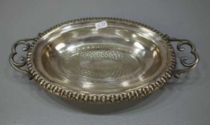 SCHALE / FUSSSCHALE / bowl on a stand, Alfenide / Alpaka, versilbert, Manufaktur Koch & Hoffmann,