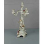 KANDELABER / TISCHLEUCHTER / candelabra / candle stand, Porzellan, Manufaktur Plaue / Thüringen,