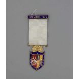 FREIMAURERORDEN / masonic medal, Manufaktur Toye Kenning & Spencer, Birmingham / England.
