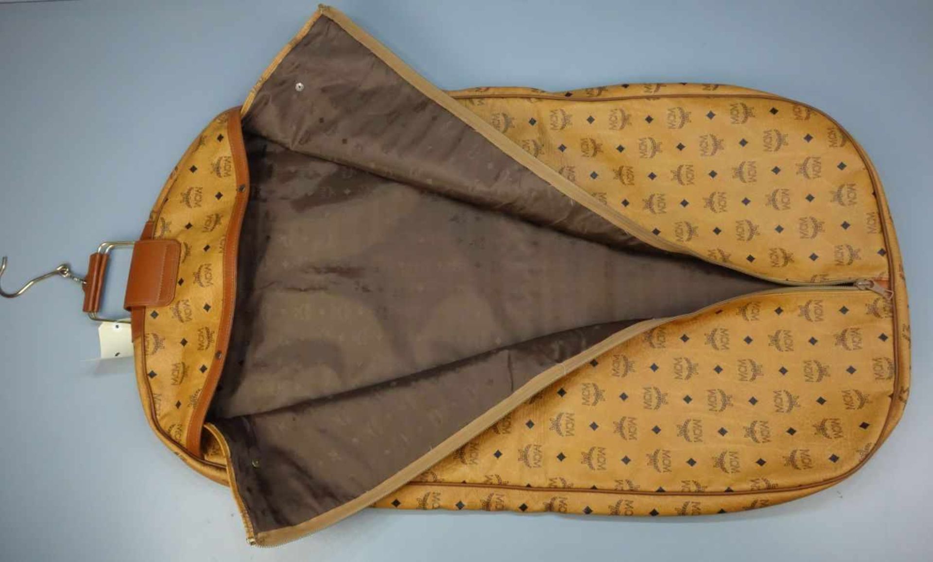 MCM VINTAGE KLEIDERSACK / garment bag, "Modern Creation München (MCM)", ursprünglich nach dem - Bild 4 aus 5