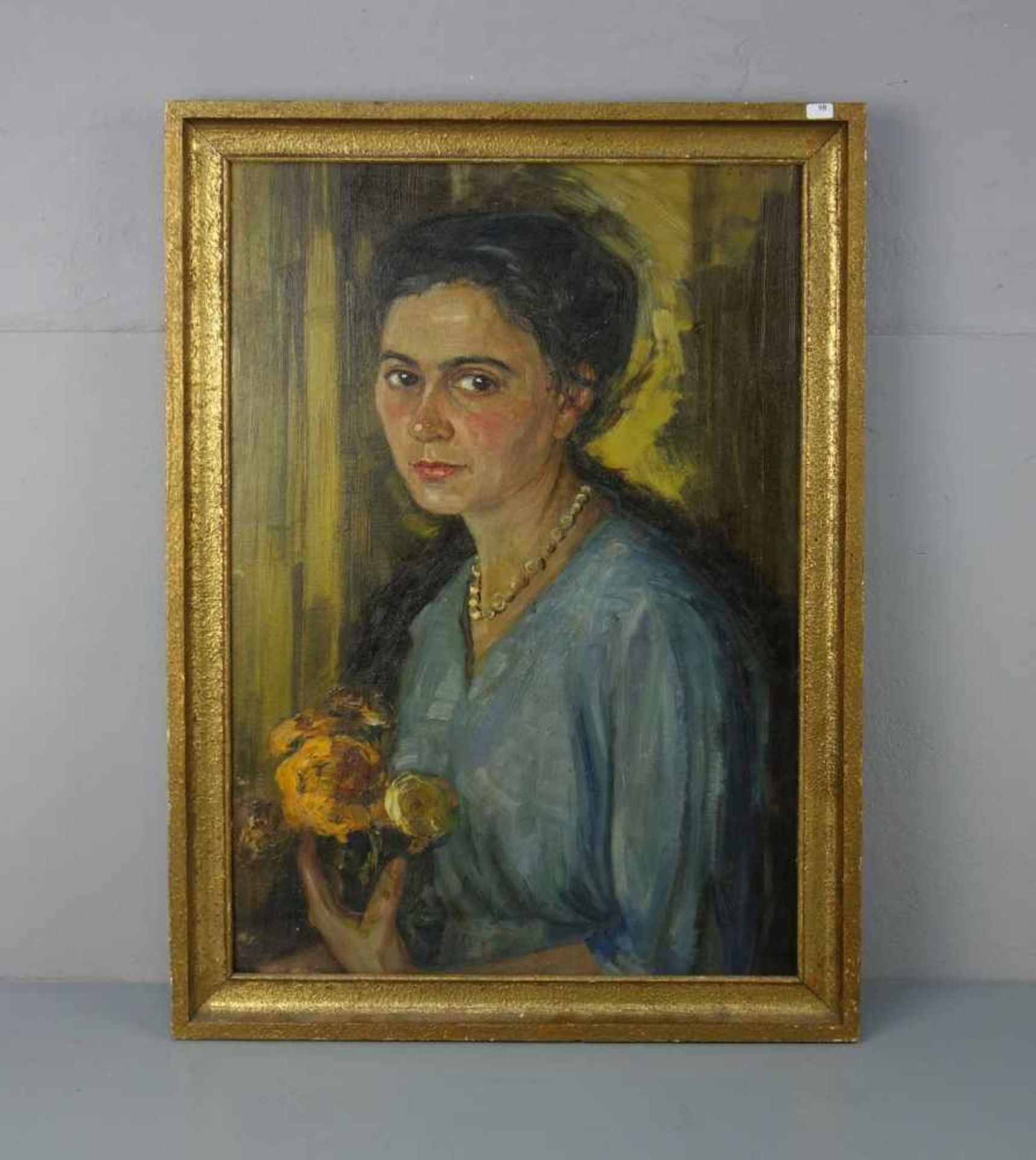 E. v. HEEMSKERK (wohl Elodie van Heemskerk, Yogykarta / Indonesien 1889-1968 Den Haag), Gemälde /