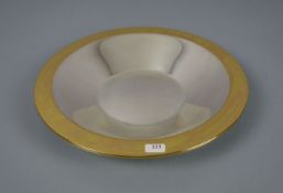 SCHALE / silver bowl, 835er Silber (345 g), Fa. Wilkens. Unter dem Stand mit Prägemarke "Wilkens"