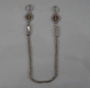 BERBER-SCHMUCK: FIBELKETTE / oriental jewellery, Drâa-Tafilalet, Marokko, Silber (109,5 g).