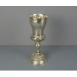 SILBERNER POKAL IN BAROCKEN FORMEN, 800er Silber (425,5 g), Österreich - Ungarn, 1872-1922,