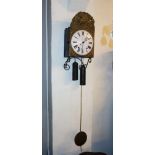 COMTOISE / COMPTOISE / PENDELUHR / sog. BURGUNDERUHR / clock, 19. Jh., Frankreich,