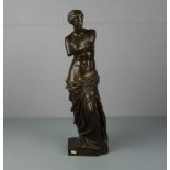 BRONZE - SKULPTUR / sculpture: "Venus von Milo (Aphrodite von Melos)", Bronzeguss, um 1900, nach der