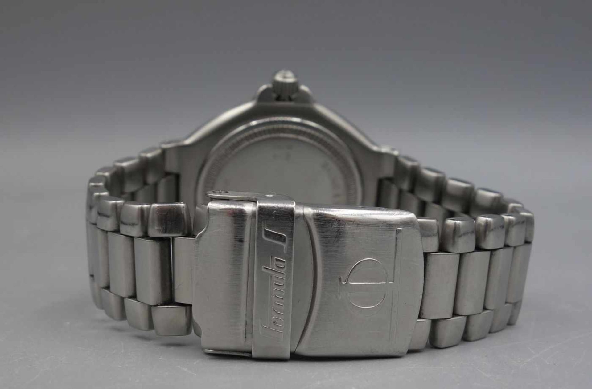 ARMBANDUHR / TAUCHERUHR: BAUME & MERCIER - FORMULA S / wristwatch, Quartz-Uhr, Manufaktur Baume & - Bild 3 aus 6